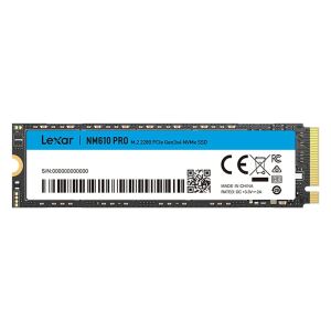 500 GB SSD Lexar M.2 PCIe NVMe (LNM610P500G-RNNNG) GEN3
