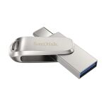 SanDisk Ultra Dual Drive Luxe USB-Stick 1 TB USB Type-A / USB Type-C 3.2 Gen 1 (3.1 Gen 1) Edelstahl