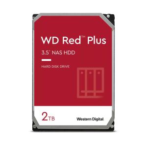 Western Digital Red Plus Interne Festplatte 2 TB 5400 RPM 64 MB 3.5" SATA