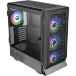 Geh Thermaltake Ceres 500 TG Midi Tower  "ARGB"        Black retail