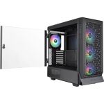 Geh Thermaltake Ceres 500 TG Midi Tower  "ARGB"        Black retail