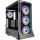 Geh Thermaltake Ceres 500 TG Midi Tower  "ARGB"        Black retail