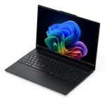 Lenovo ThinkPad E16 Gen 4 (AMD) Copilot+ PC AMD Ryzen AI 7 345 Laptop 40,6 cm (16") WUXGA 32 GB DDR5-SDRAM 512 GB SSD Wi-Fi 7 (802.11be) Windows 11 Pro Deutsch Schwarz