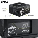 MSI Netzteil MAG A1000PLS PCI5        1000Watt