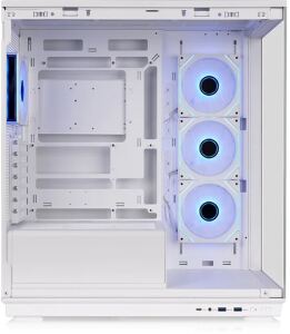 Geh Thermaltake Stage 450 TG Midi Tower  "ARGB Snow"   White retail