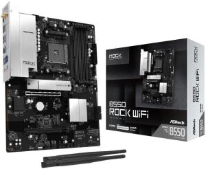 ASRock B550  Rock WiFI          AM4 ATX  VGA/HDMI      DD