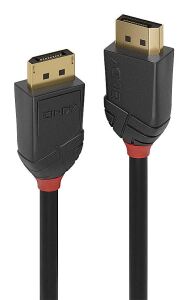 LINDY DisplayPort 2.1 80G Black Line 16K60Hz/8K120Hz     2m