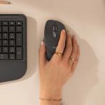 Logitech Signature Comfort Plus M850 L Maus Universal rechts RF Wireless + Bluetooth Optisch 4000 DPI