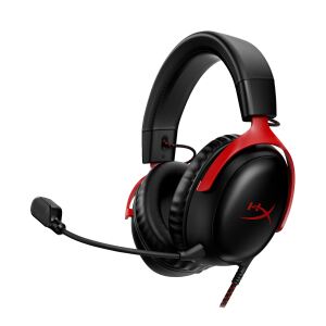 HyperX Cloud III – Gaming-Headset (schwarz/rot)
