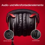 HyperX Cloud III – Gaming-Headset (schwarz/rot)