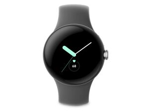 Google Pixel Watch AMOLED 41 mm Digital Touchscreen 4G Silber WLAN GPS