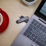 SanDisk SDDDE1-2T00-G46 USB-Stick 2 TB USB Type-A / USB Type-C 3.2 Gen 2 (3.1 Gen 2) Schwarz