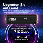 2 TB SSD Crucial P310 Gen 4.0 PCIe x4 NVMe (CT2000P310SSD5)