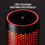HyperX QuadCast 2 USB-Mikrofon für Gamer (872V1AA)