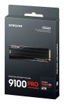 8 TB SSD Samsung 9100 Pro M.2 PCIe 5.0 HEATSINK MZ-VAP8T0CW
