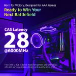 32 GB DDR5-RAM PC6000 Klevv CRAS V Range RGB/H/S 2x16GB Kit