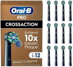 Oral-B Aufsteckbürsten Pro CrossAction 12er FFU Schwarz