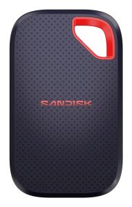 SanDisk Extreme Portable SSD (V3) 4 TB USB Typ-C USB 3.2 Gen 2x2 Rot, Blau