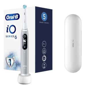 Oral-B iO 4210201381686 Elektrische Zahnbürste Rotierende Zahnbürste Grau