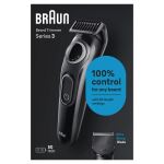 Braun BeardTrimmer 3 BT3400 Barttrimmer Akku 20 1 cm Schwarz