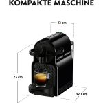 DeLonghi Coffeemachine Nespresso Inissia EN80B-black(EN80.B)