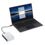Seagate One Touch HDD 1 TB Externe Festplatte 2.5" Micro-USB B 2.0/3.2 Gen 1 (3.1 Gen 1) Silber