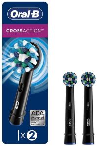 Oral-B Aufsteckbürsten Pro Cross Action 2-Pack Schwarz