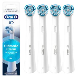 Oral-B Aufsteckbürsten Ultimate Clean 4-Pack Weiss