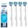 Oral-B Aufsteckbürsten Ultimate Clean 4-Pack Weiss