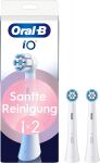 Oral-B Aufsteckbürsten Sanfte Reinigung 2-Pack Weiss
