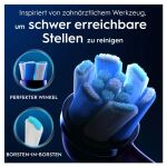 Oral-B iO Ultimate Clean iO Ultimative Reinigung, Original Aufsteckbürsten, Schwarz, 2 Stück