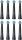 Oral-B 8700216778640 Elektrischer Zahnbürstenkopf 8 Stück(e) Schwarz