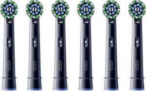 Oral-B Aufsteckbürsten Pro Cross Action 6-Pack Schwarz