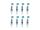 Oral-B Aufsteckbürsten Kids 3+ Spiderman 8pcs