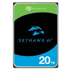 Seagate SkyHawk AI Interne Festplatte 20 TB 7200 RPM 512 MB 3.5" Serial ATA III