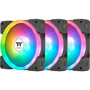 Lüfter Thermaltake   Swafan EX14 ARGB  (3-Fan-Pack)    Black retail