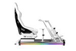 Thermaltake Racing Simulator Cockpit GR500  "Snow"     White retail (Speditionsversand)