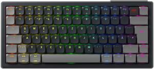 CHERRY XTRFY KW63W PRO COMPACT Wireless Tastatur RGB DE sw