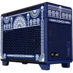 Geh Thermaltake TR100  Mini Tower  "Koralie Cobald Blue Ed." retail