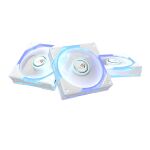ASUS ROG Eurux GR120 ARGB Reverse Fan White Edition - Triple Pack Computergehäuse Ventilator 12 cm Weiß 3 Stück(e)
