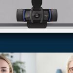 Logitech 960-001252 Webcam 1920 x 1080 Pixel USB Schwarz