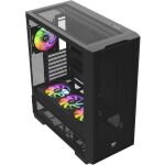 Geh Thermaltake S380 TG Midi Tower  "ARGB"             Black retail