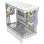 Geh Thermaltake View 290 TG Midi Tower  "ARGB Snow"    White