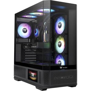 Geh Thermaltake View 370 TG Midi Tower  "ARGB"         Black retail