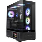 Geh Thermaltake View 370 TG Midi Tower  "ARGB"         Black retail