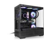 Geh Thermaltake View 370 TG Midi Tower  "ARGB"         Black retail
