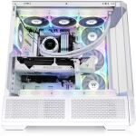 Geh Thermaltake View 370 TG Midi Tower  "ARGB Snow"    White retail