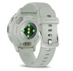 Garmin Venu 3S 3,05 cm (1.2") AMOLED 41 mm Digital 390 x 390 Pixel Touchscreen Grau, Silber WLAN GPS