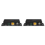 LINDY Cat.6A USB-C Type C HDBaseT 3.0 Extender 100m schwarz
