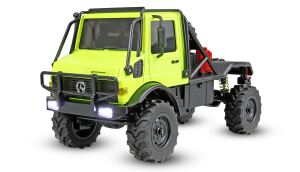 Amewi MercedesBenz UnimogU4000 ScaleCrawler 4WD 1:18RTR grün